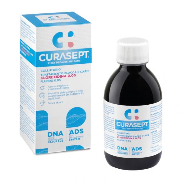 CURASEPT COLLUTORIO 0,05 ADS + DNA 200 ML