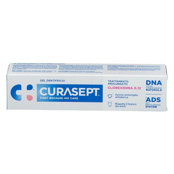 CURASEPT DENTIFRICIO 0,12 75 ML ADS+DNA