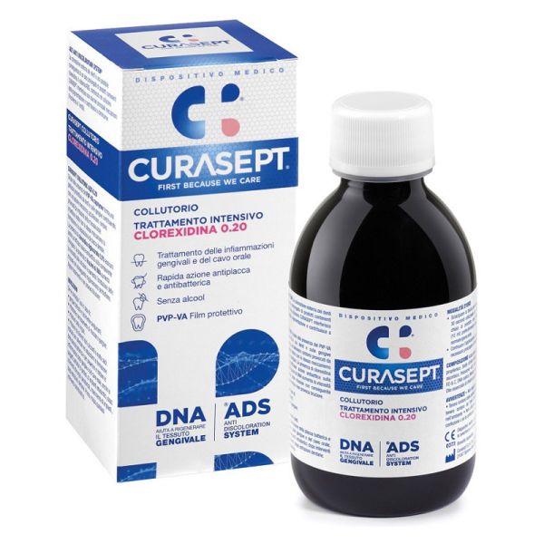 CURASEPT COLLUTORIO 0,20 200 ML ADS + DNA