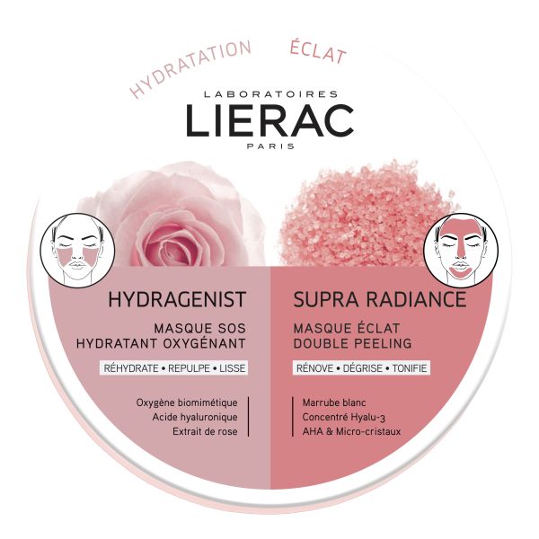 LIERAC MONO MASK HYDRAGENIST + SUPRA RADIANCE