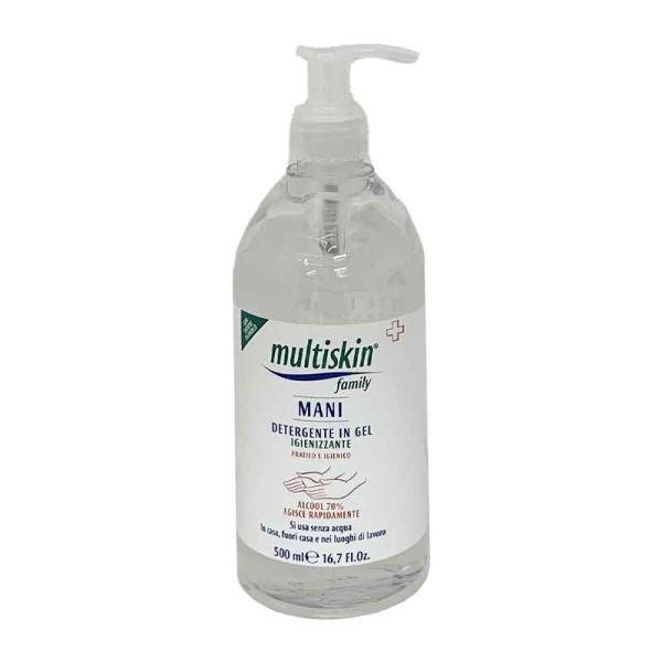 MULTISKIN GEL IGIENIZZANTE MANI 500 ML