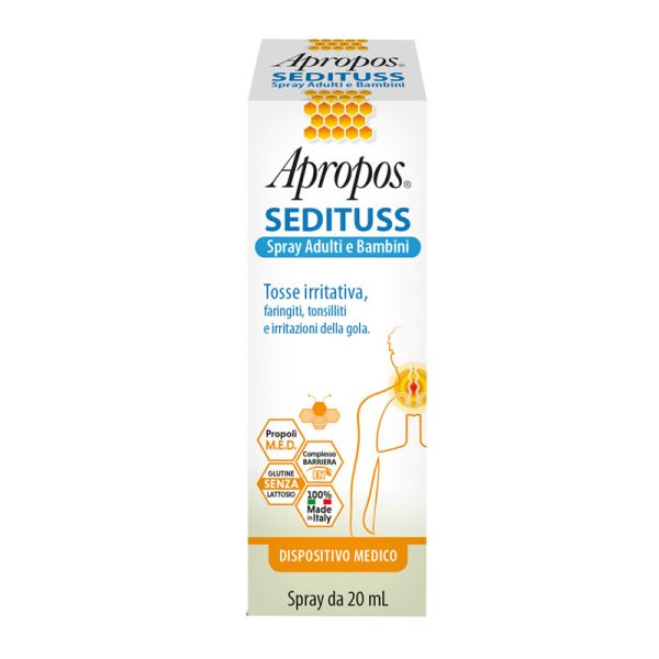 APROPOS SEDITUSS SPRAY ADULTI E BAMBINI 20 ML