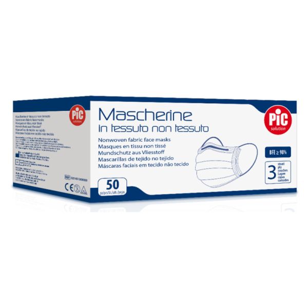 PIC MASCHERINA CHIRURGICA 50 PZ