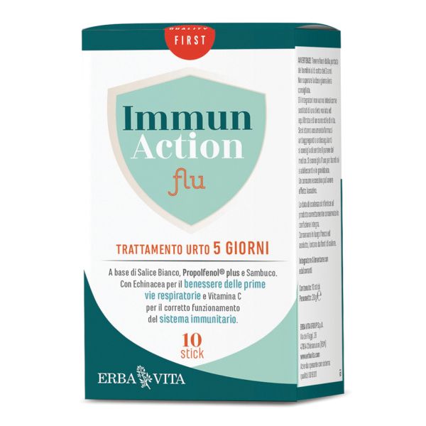 IMMUN ACTION FLU 10 STICKPACK