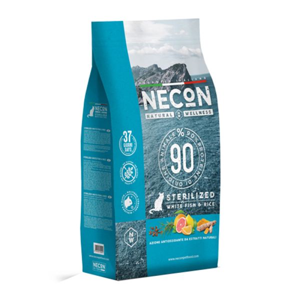 NATURAL WELLNESS STERILIZED PESCE BIANCO E RISO 1,5 KG