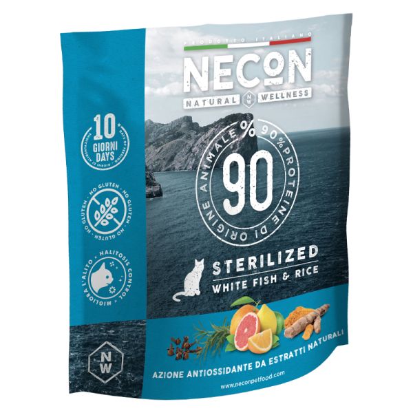 NATURAL WELLNESS STERILIZED PESCE BIANCO E RISO 400 G