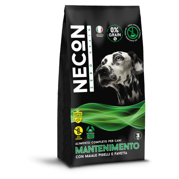 ZERO GRAIN MANTENIMENTO MAIALE/PISELLI/FAVETTA 3 KG