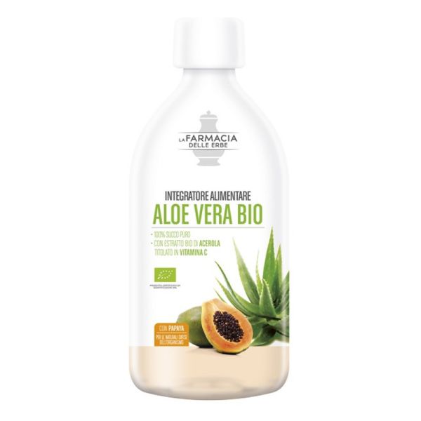 FARMACIA DELLE ERBE ALOE VERA BIO PAPAYA 500 ML