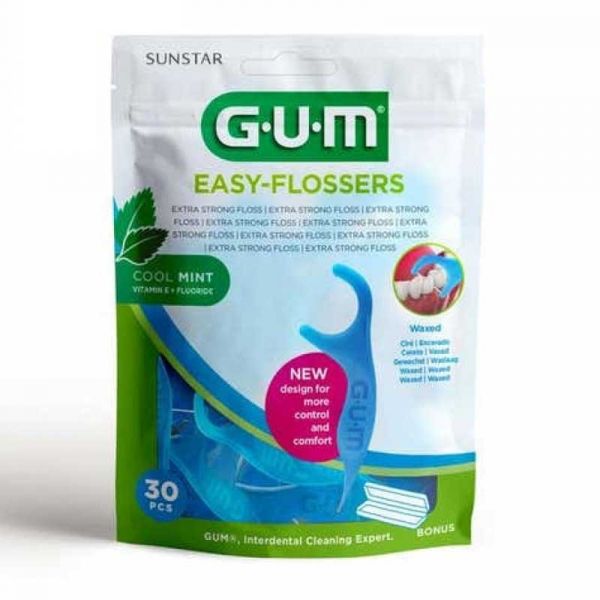 GUM EASY FLOSSERS FORCELLA 30 PEZZI