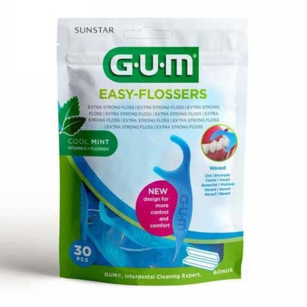 GUM EASY FLOSSERS FORCELLA 30 PEZZI