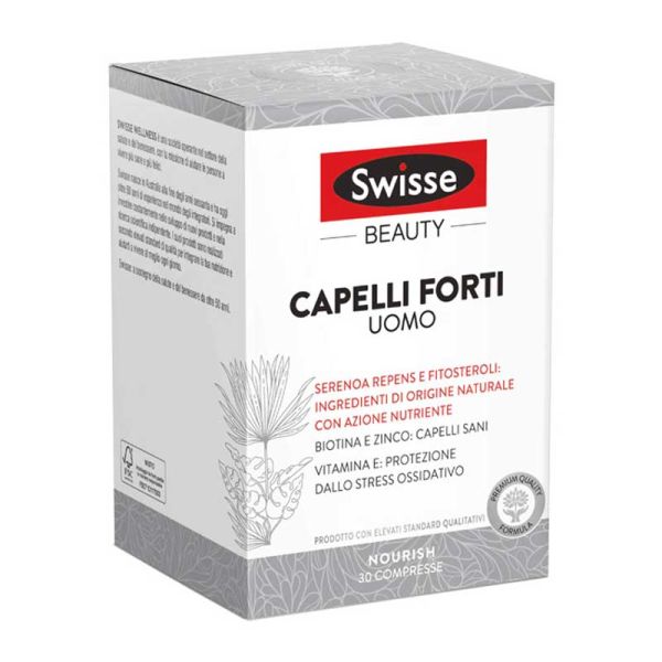 SWISSE CAPELLI FORTI UOMO 30 COMPRESSE