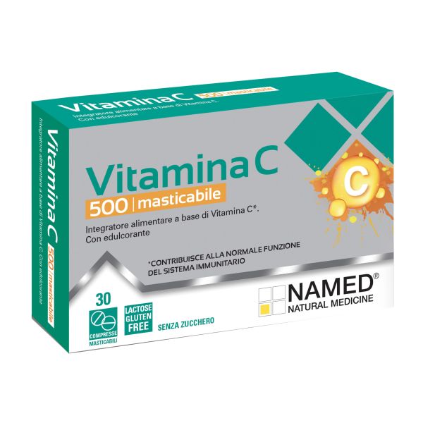 VITAMINA C 500 30 COMPRESSE MASTICABILI NAMED