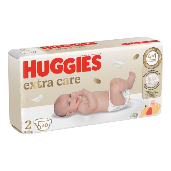 HUGGIES EXTRA CARE GRANDE 2 40 PEZZI