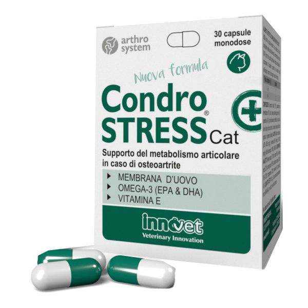 CONDROSTRESS + CAT INTEGRATORE ARTICOLAZIONI GATTO 30 CAPSULE
