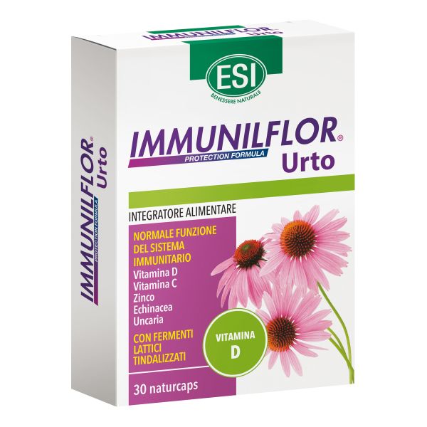 ESI IMMUNILFLOR URTO VITAMINA D 30 CAPSULE