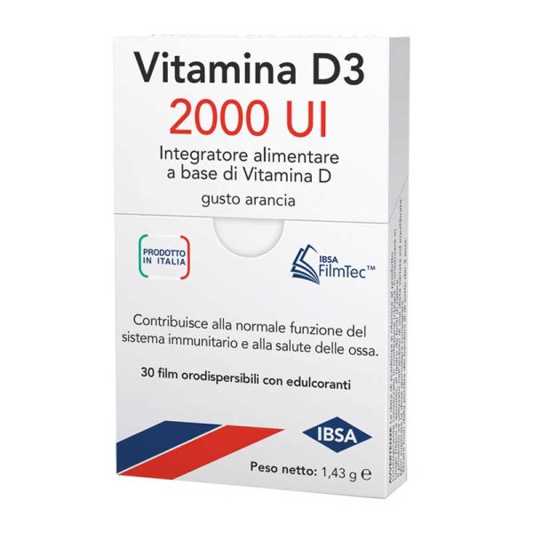 VITAMINA D3 IBSA 2000 UI 30 FILM ORALI