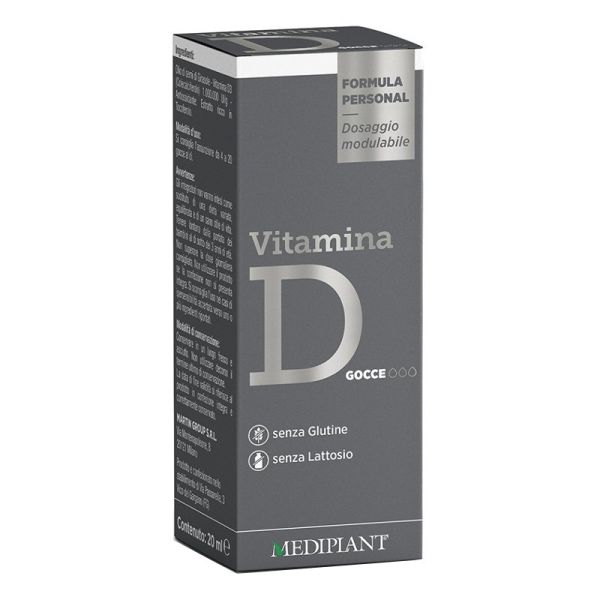 VITAMINA D GOCCE 20ML MEDIPLANT