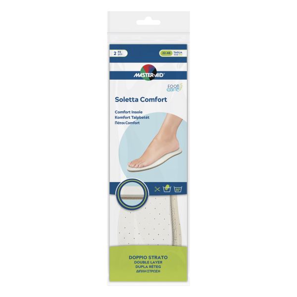 MASTER-AID FOOTCARE SOLETTA COMFORT RITAGLIABILE 2 PEZZI