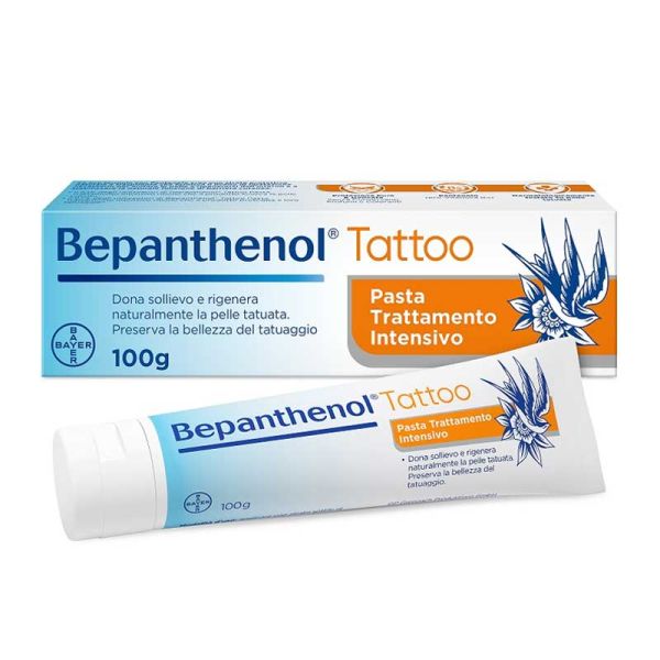 BEPANTHENOL TATTOO PASTA TRATTAMENTO INTENSIVO 100 G