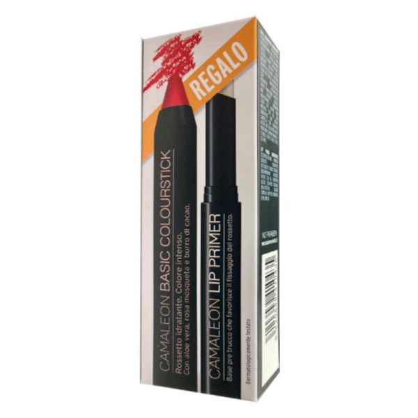 CAMALEON BASIC COLOURSTICK ROSSO+LIP PRIMER