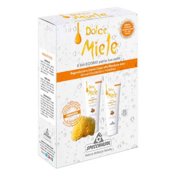 DOLCE MIELE COFANETTO BD + CC MANDORLA 2 PEZZI