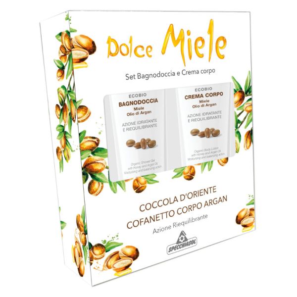 DOLCE MIELE COFANETTO BD + CC ARGAN 2 PEZZI