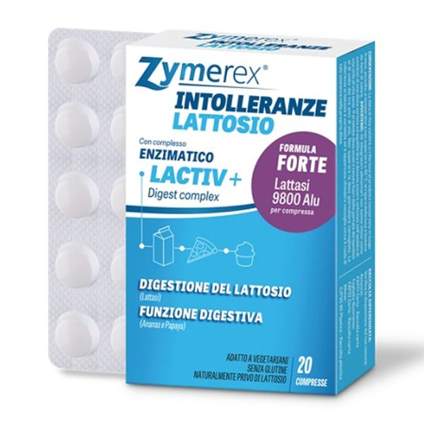 ZYMEREX INTOLLERANZE LATTOSIO 20 COMPRESSE RIVESTITE