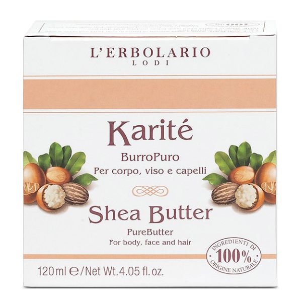 KARITE' BURRO PURO CORPO VISO E CAPELLI 120 ML