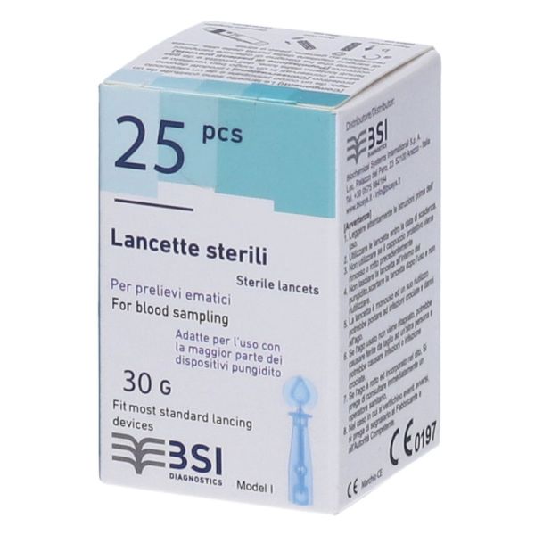 LANCETTE PUNGIDITO OGCARE G30 25 PEZZI