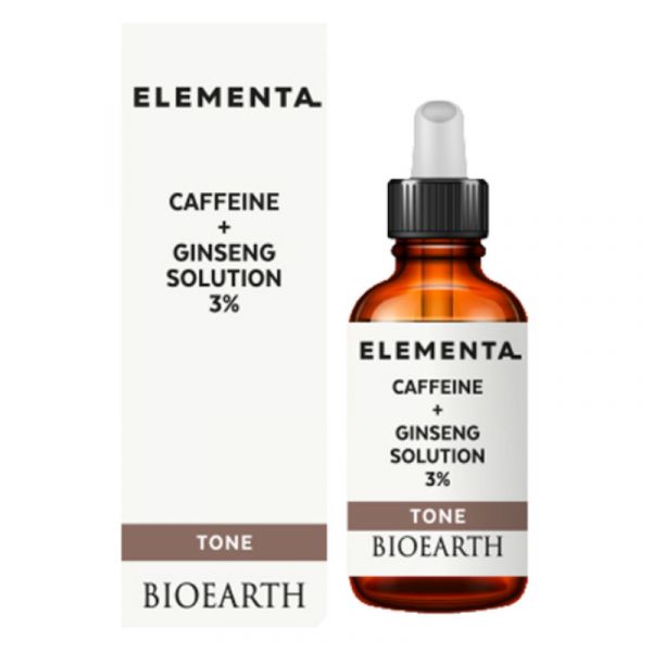 ELEMENTA CAFFEINE + GINSENG SOLUTION 3% TONE 15 ML