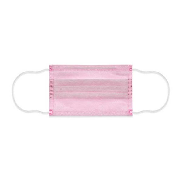 MYMASK PRO TIPO II KIDS MASCHERINA CHIRURGICA A 3 STRATI 10 PEZZI ROSA