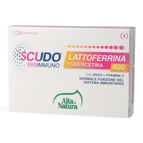 SCUDO LATTOFERRINA+QUERCETINA 400 30 COMPRESSE