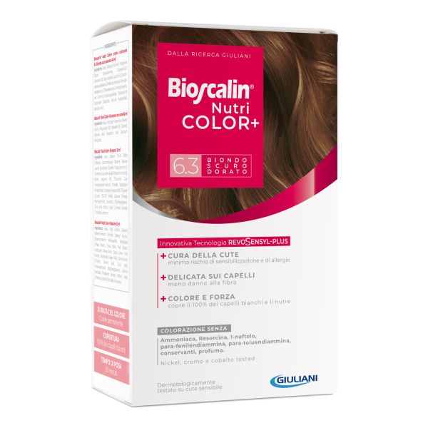 BIOSCALIN NUTRICOLOR PLUS 6,3 BIONDO SCURO DORATO