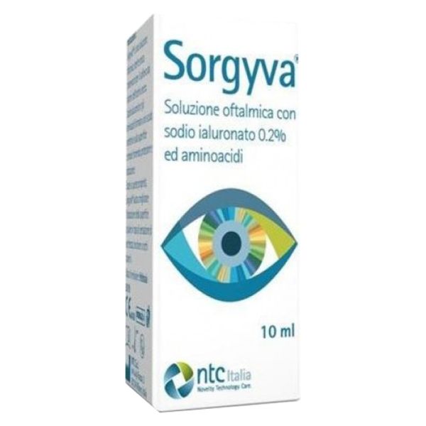 SORGYVA SOLUZIONE OFTALMICA CON HA 0,2% E AMMINOACIDI 10 ML