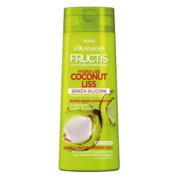 GARNIER FRUCTIS SHAMPOO PURE LISS COCONUT FORTIFICANTE 250 ML