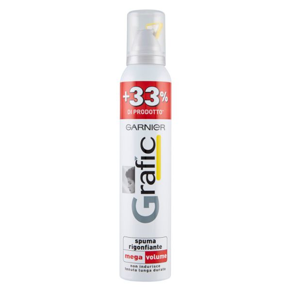 GARNIER GRAFIC MEGA VOLUME SPUMA RIGONFIANTE 200 ML