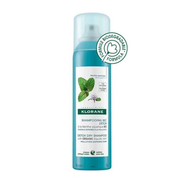 KLORANE SHAMPOO SECCO MENTA ACQUATICA 150ML