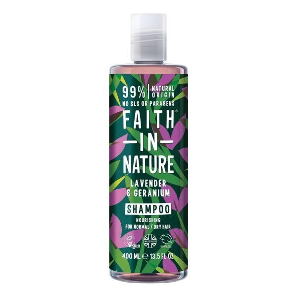 FAITH IN NATURE SHAMPOO SOLIDO LAVENDER & GERANIUM
