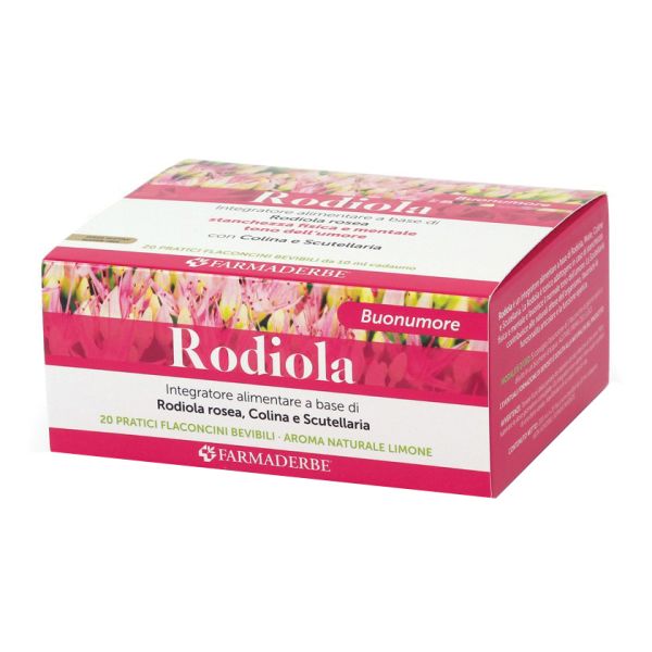 RODIOLA 20 FLACONI 10ML FARMADERBE