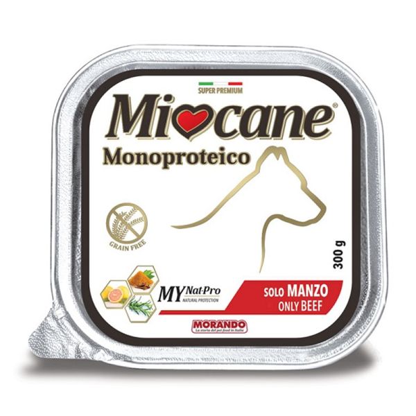 MORANDO MIOCANE MONOPROTEICO SOLO MANZO 300 G