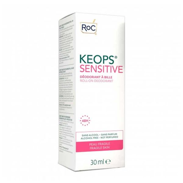 ROC KEOPS DEODORANTE ROLL-ON 48H SENSITIVE 30 ML