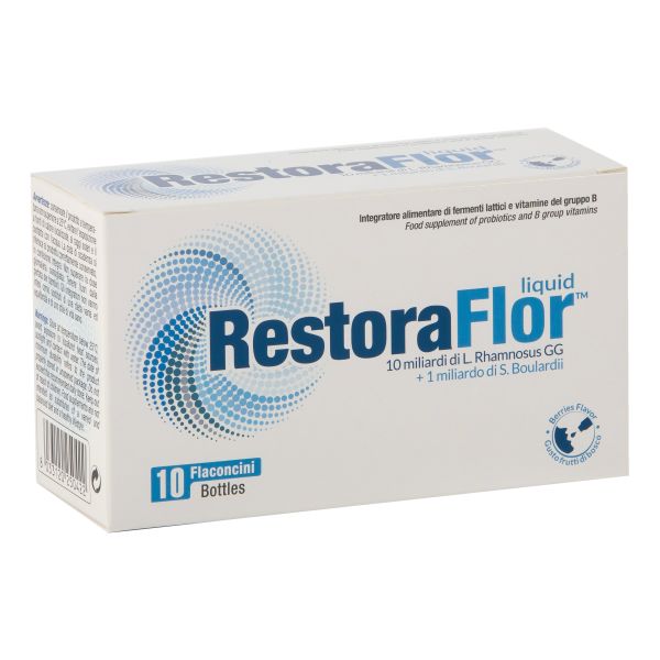 RESTORAFLOR LIQUID 10 FLACONCINI