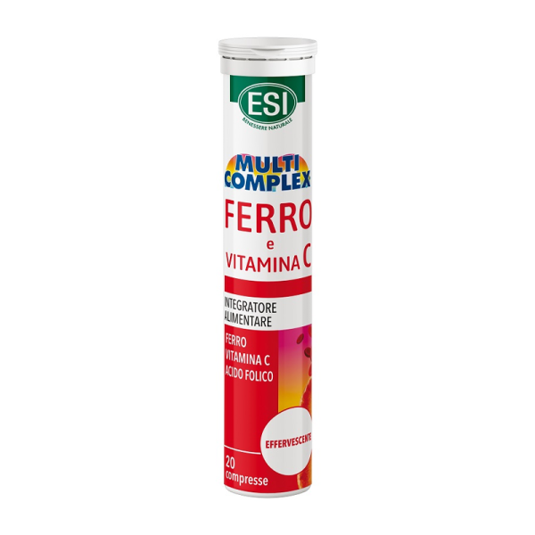 ESI MULTICOMPLEX FERRO VITAMINA C 20 COMPRESSE EFFERVESCENTI
