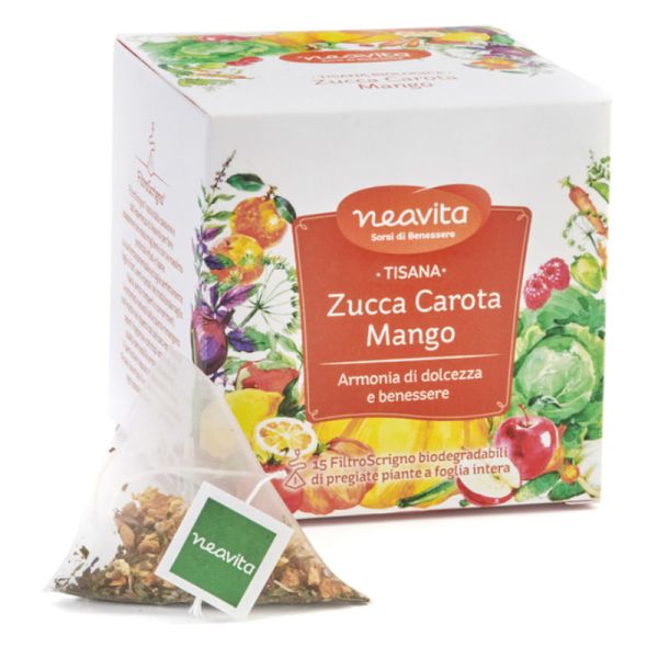 NEAVITA FILTROSCRIGNO FRUIT&VEG ZUCCA CAROTA MANGO