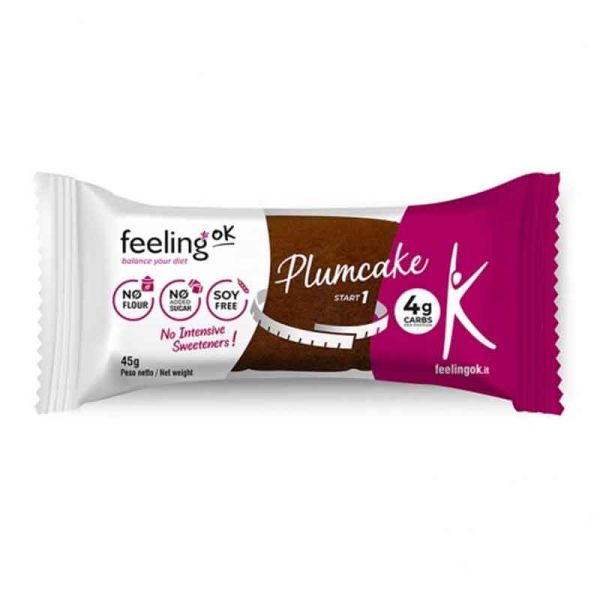 FEELING OK PLUM CAKE CACAO 45G