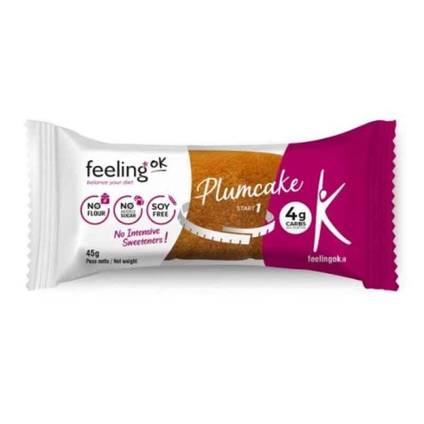 FEELING OK PLUM CAKE VANIGLIA E LIMONE START 45 G