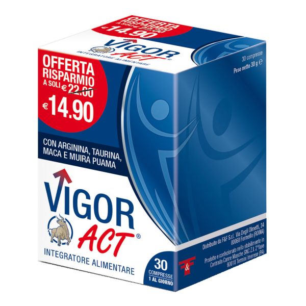VIGOR ACT 30 COMPRESSE