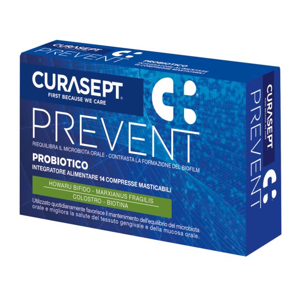 CURASEPT PREVENT PROBIOTICO 14 COMPRESSE