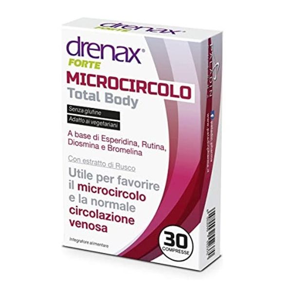 DRENAX FORTE MICROCIRCOLO TOTAL BODY 30 COMPRESSE