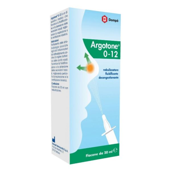 ARGOTONE 0-12 SPRAY NASALE 20 ML